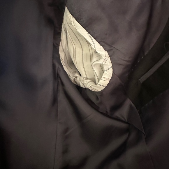 Jos A Banks Charcoal Suit- 46R/40W- Brand new - Picture 7 of 11